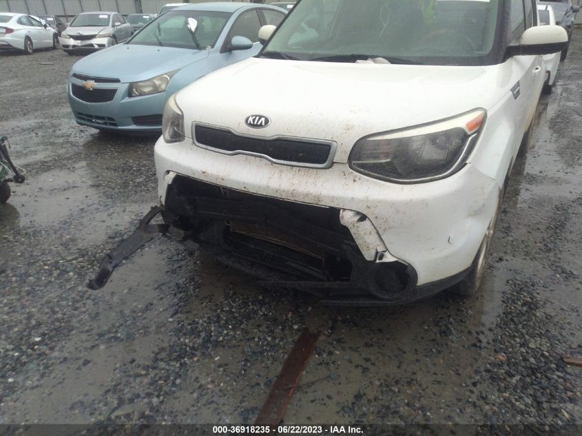2016 KIA SOUL - KNDJN2A25G7249283
