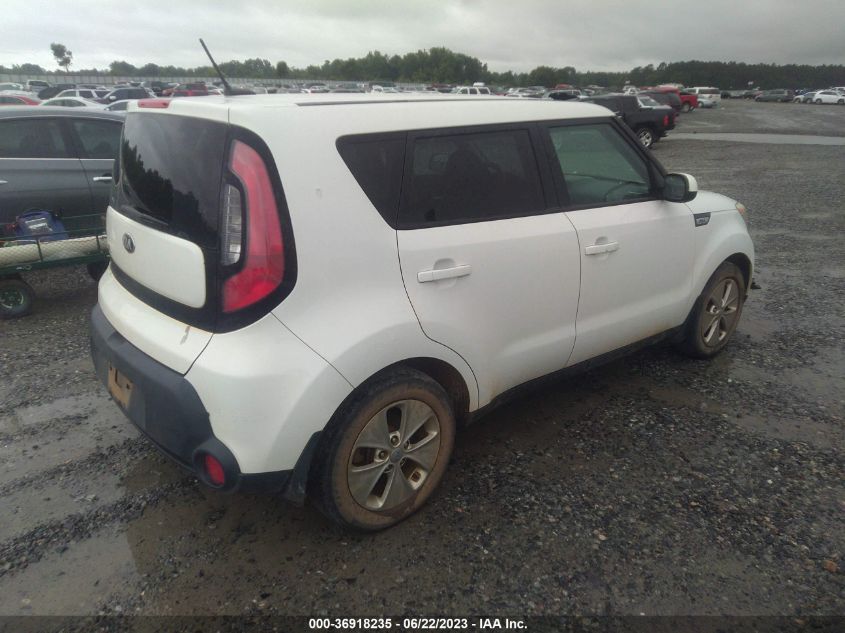 2016 KIA SOUL - KNDJN2A25G7249283