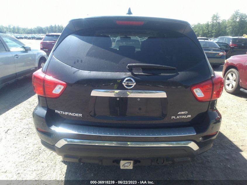 2020 NISSAN PATHFINDER PLATINUM - 5N1DR2DM6LC650529
