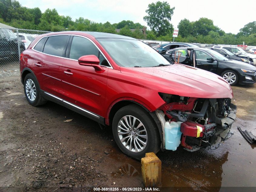 2016 LINCOLN MKX SELECT - 2LMPJ6KR8GBL35980