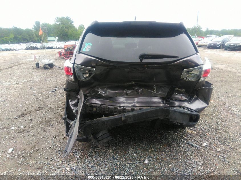 2014 TOYOTA HIGHLANDER XLE - 5TDJKRFHXES011513