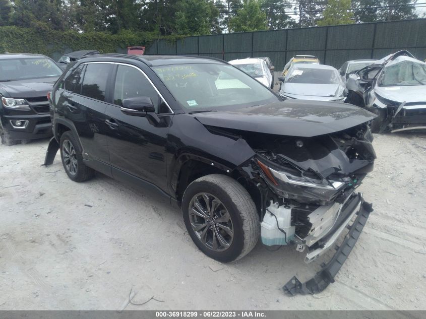2022 TOYOTA RAV4 HYBRID XLE PREMIUM - JTMB6RFV3ND065228