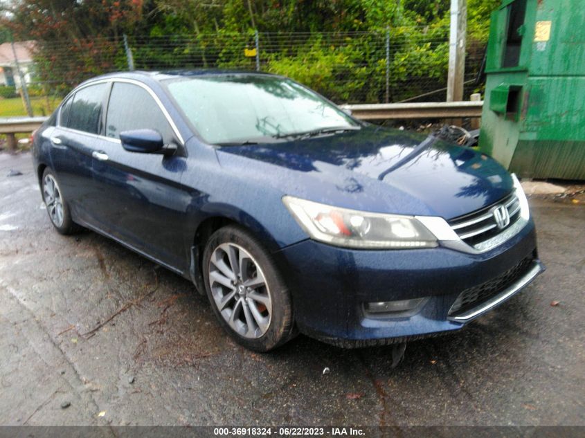 2014 HONDA ACCORD SEDAN SPORT - 1HGCR2F55EA259717