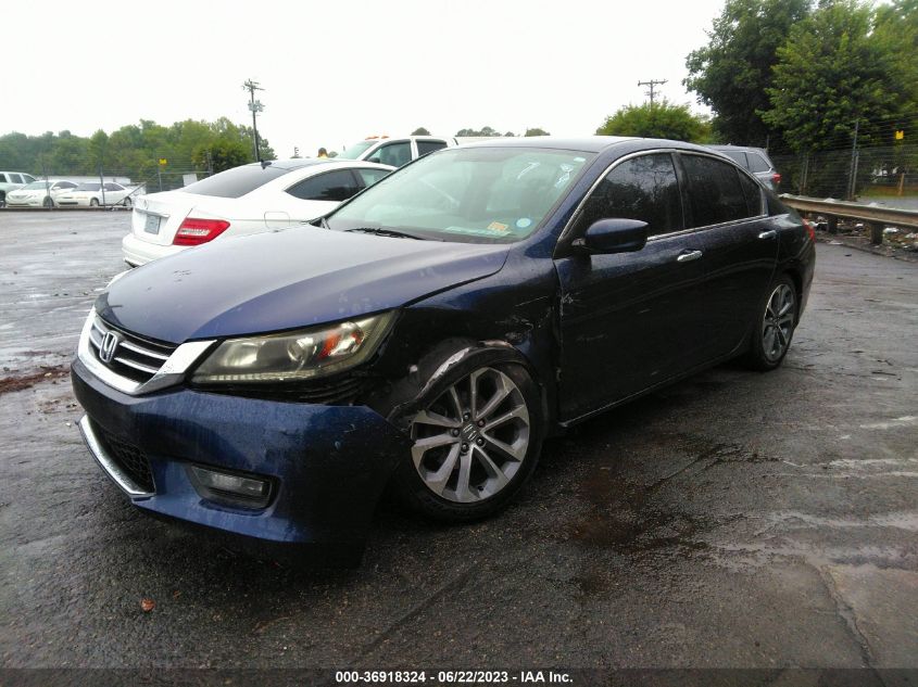 2014 HONDA ACCORD SEDAN SPORT - 1HGCR2F55EA259717