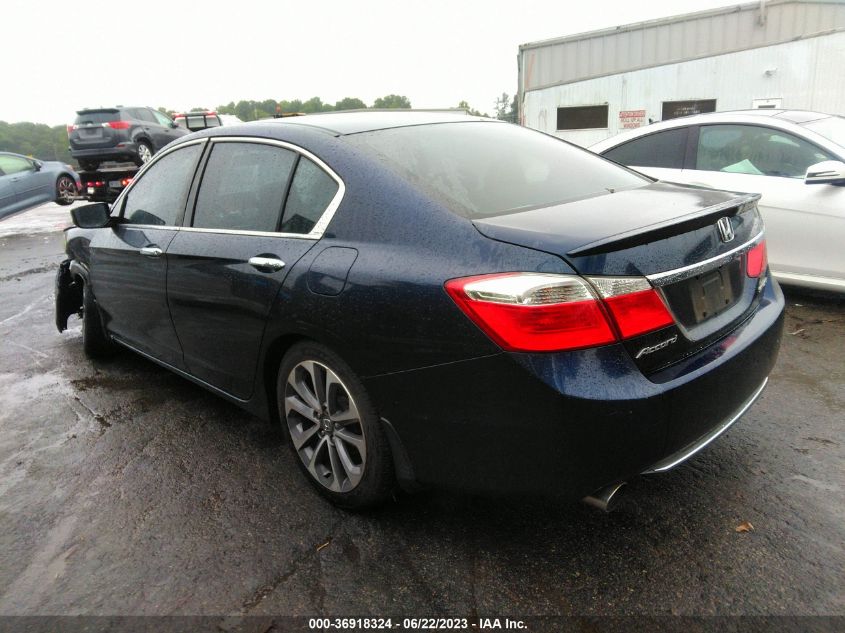 2014 HONDA ACCORD SEDAN SPORT - 1HGCR2F55EA259717