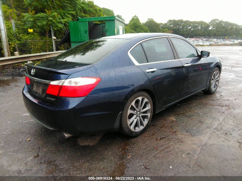 2014 HONDA ACCORD SEDAN SPORT - 1HGCR2F55EA259717