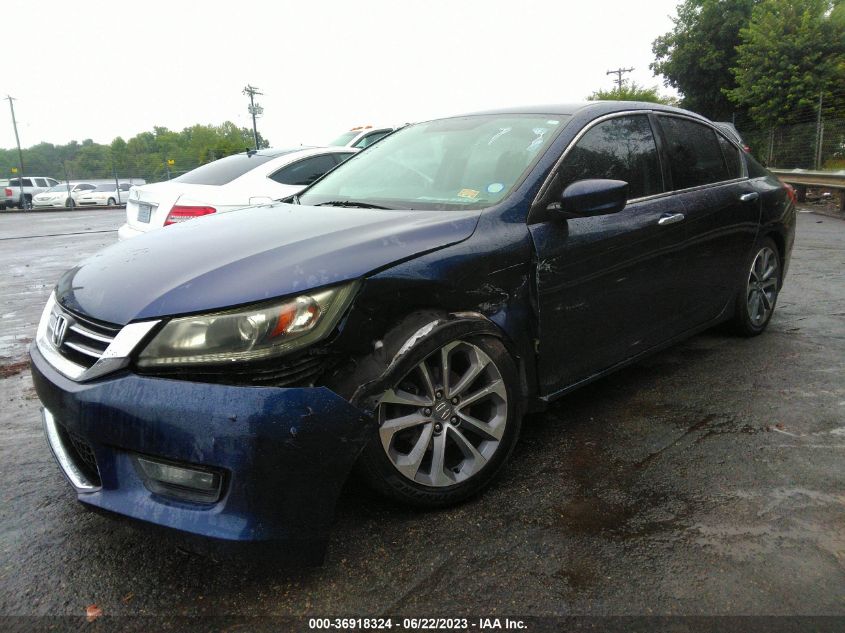 2014 HONDA ACCORD SEDAN SPORT - 1HGCR2F55EA259717