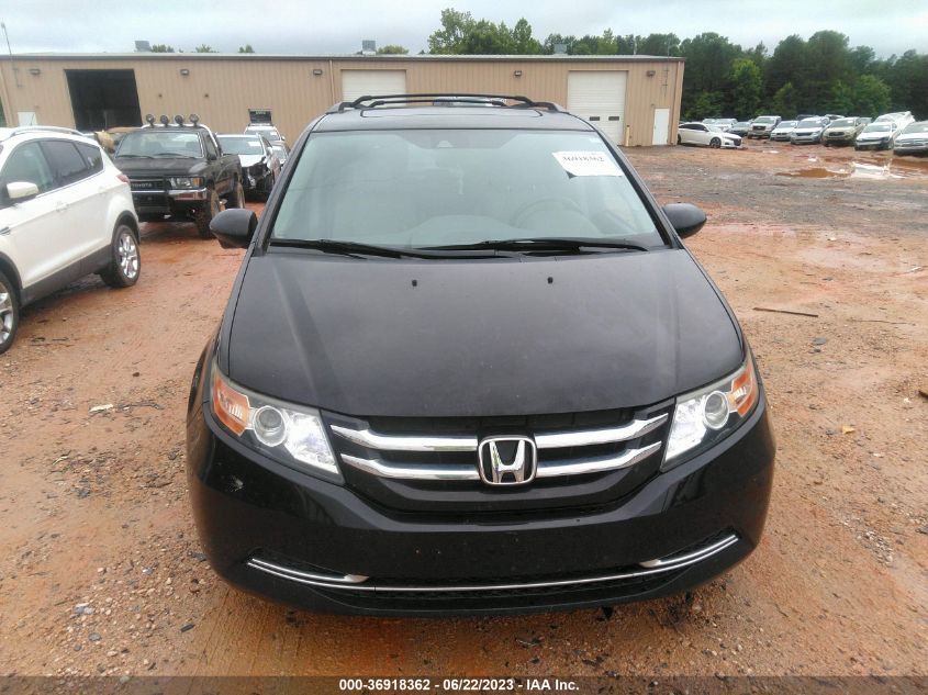 2015 HONDA ODYSSEY EX-L - 5FNRL5H61FB129590