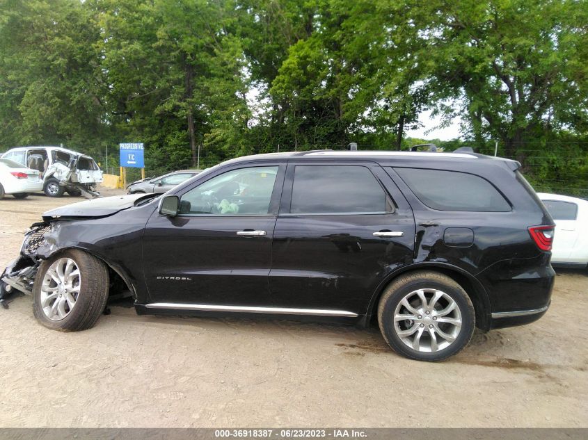 2018 DODGE DURANGO CITADEL - 1C4SDJET3JC371045