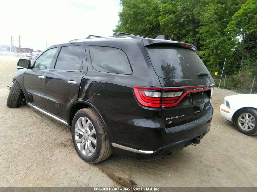 2018 DODGE DURANGO CITADEL - 1C4SDJET3JC371045