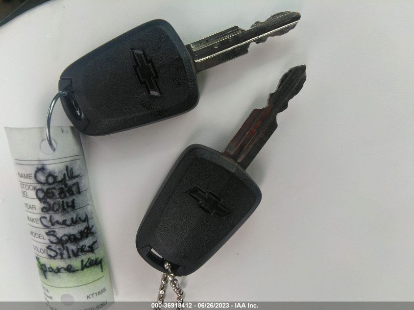 2014 CHEVROLET SPARK LS - KL8CB6S9XEC583116
