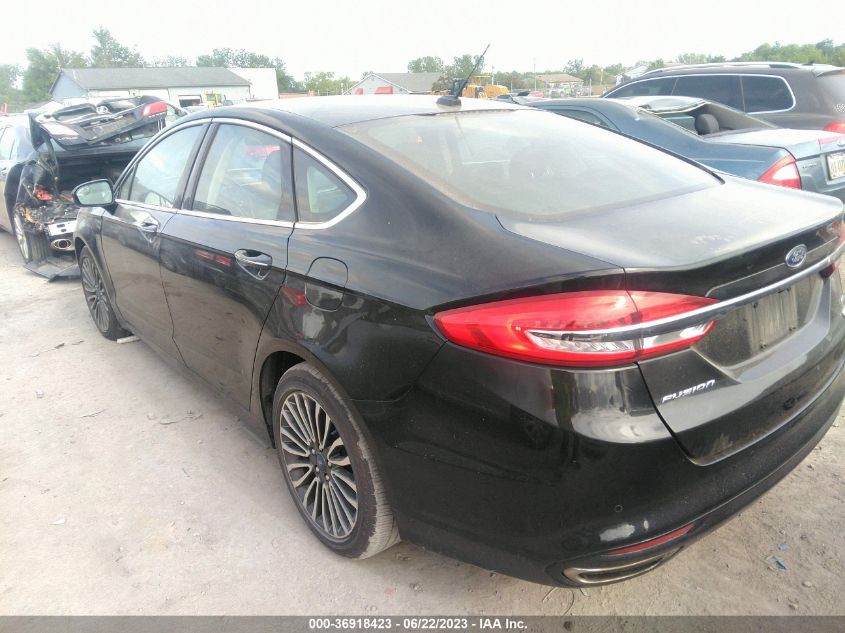 2017 FORD FUSION SE - 3FA6P0H9XHR165936