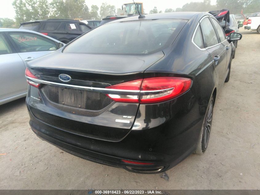 2017 FORD FUSION SE - 3FA6P0H9XHR165936