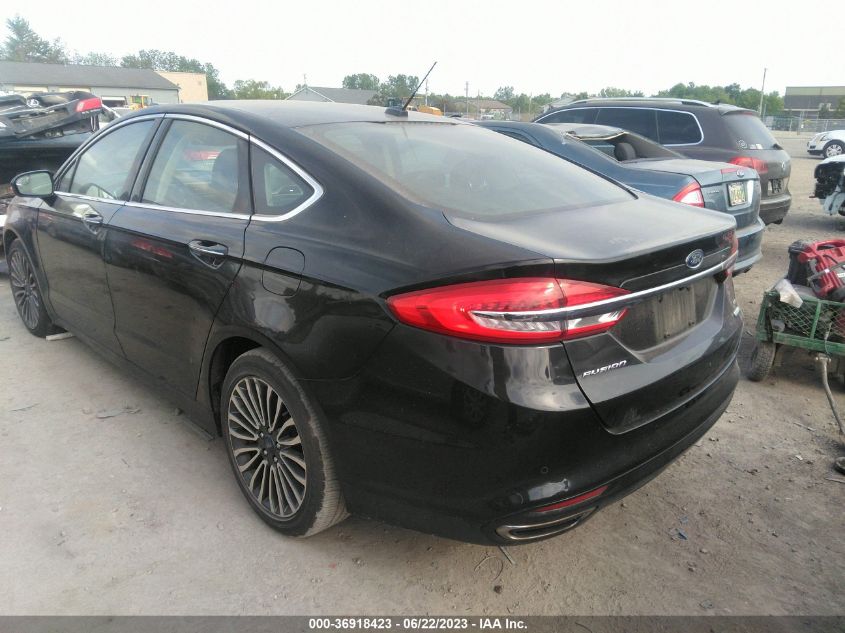 2017 FORD FUSION SE - 3FA6P0H9XHR165936