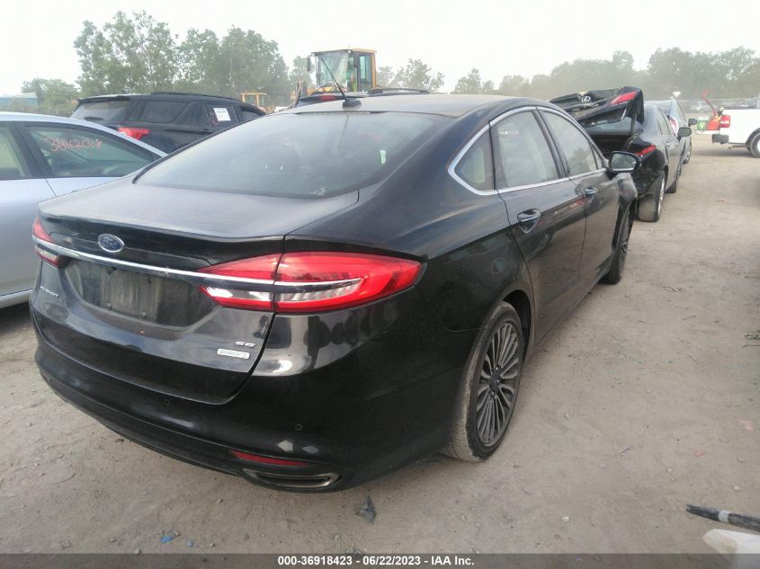 2017 FORD FUSION SE - 3FA6P0H9XHR165936