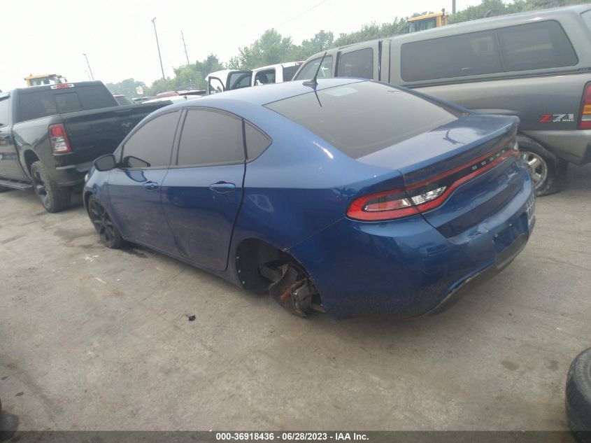 2013 DODGE DART SXT - 1C3CDFBA5DD106652