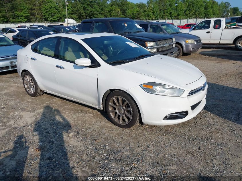 2013 DODGE DART LIMITED - 1C3CDFCA8DD326186