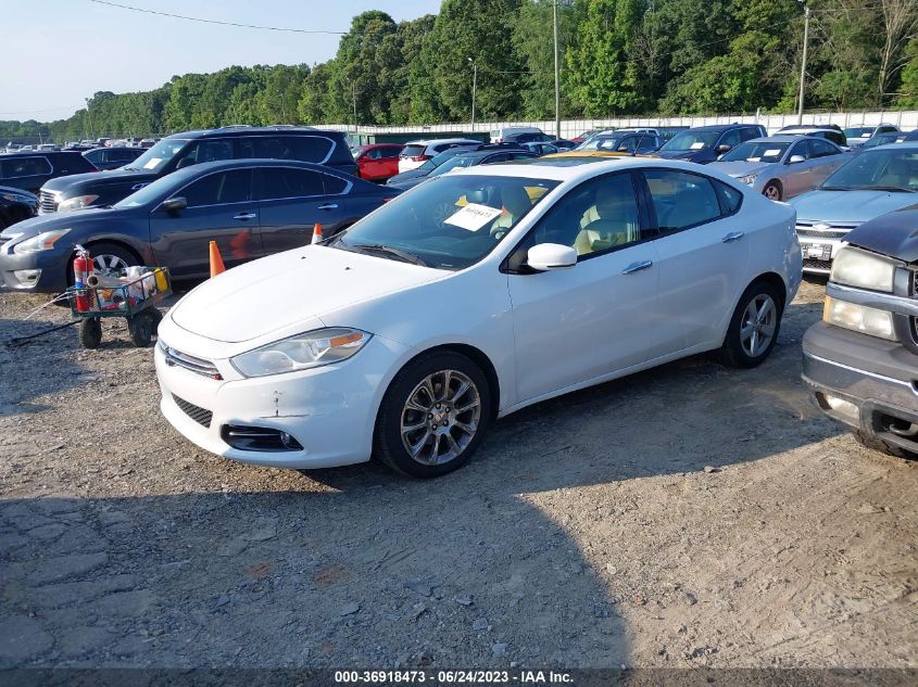 2013 DODGE DART LIMITED - 1C3CDFCA8DD326186