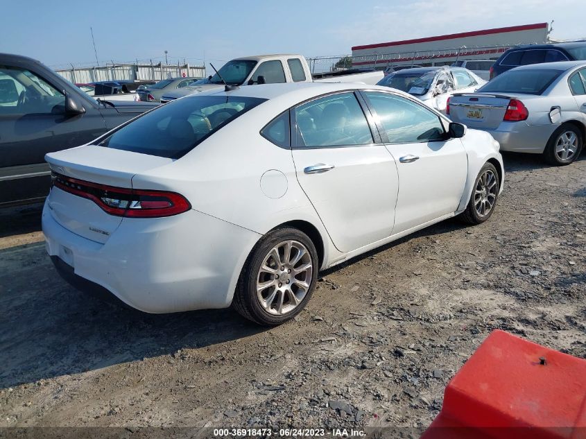 2013 DODGE DART LIMITED - 1C3CDFCA8DD326186
