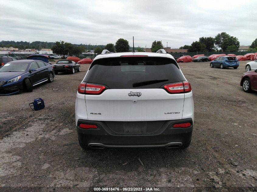 2016 JEEP CHEROKEE LIMITED - 1C4PJMDS9GW104816