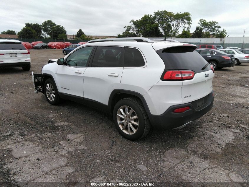 2016 JEEP CHEROKEE LIMITED - 1C4PJMDS9GW104816