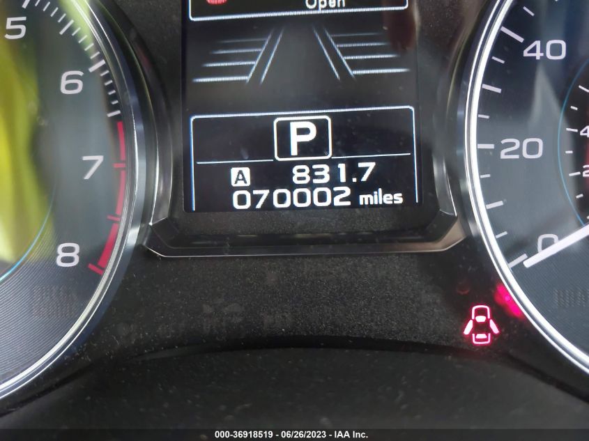 2016 SUBARU CROSSTREK PREMIUM - JF2GPADC7G8292053