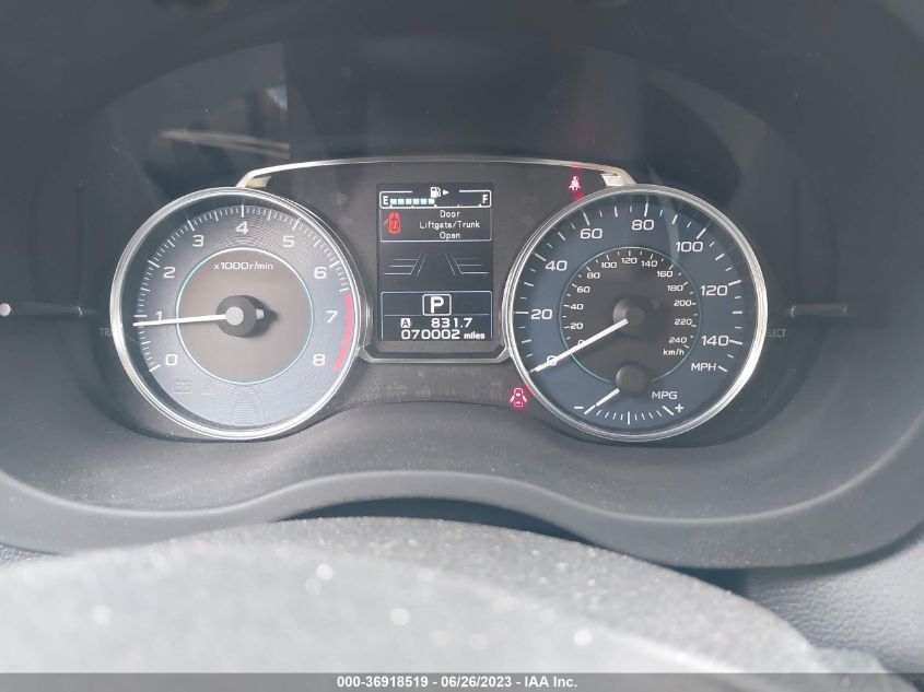 2016 SUBARU CROSSTREK PREMIUM - JF2GPADC7G8292053