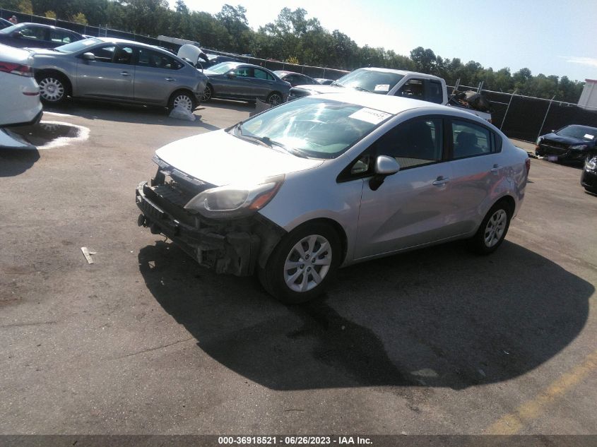 2014 KIA RIO LX - KNADM4A32E6325840