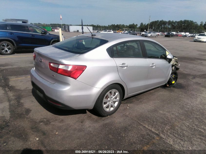 2014 KIA RIO LX - KNADM4A32E6325840