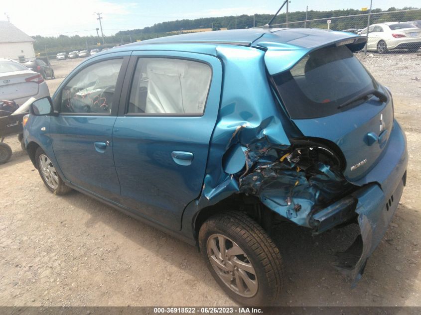 2022 MITSUBISHI MIRAGE ES/LE - ML32AUHJ1NH007562