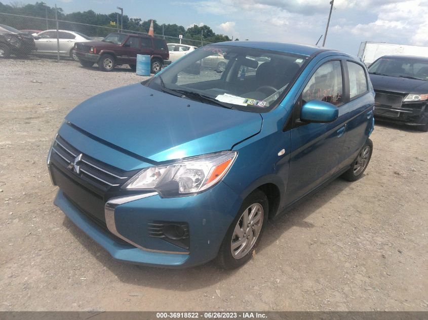 2022 MITSUBISHI MIRAGE ES/LE - ML32AUHJ1NH007562