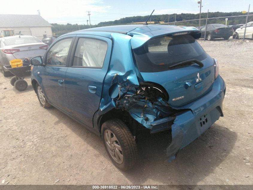 2022 MITSUBISHI MIRAGE ES/LE - ML32AUHJ1NH007562