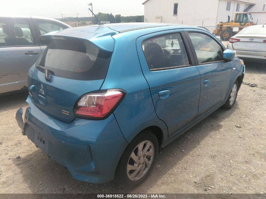 2022 MITSUBISHI MIRAGE ES/LE - ML32AUHJ1NH007562