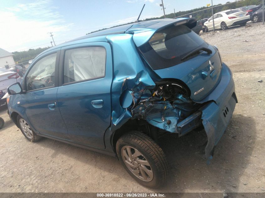 2022 MITSUBISHI MIRAGE ES/LE - ML32AUHJ1NH007562