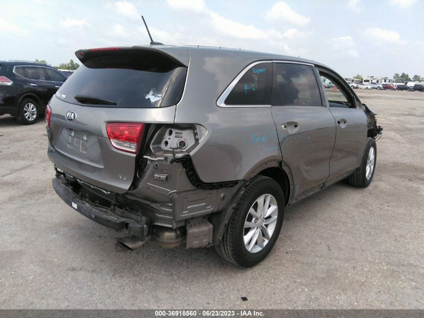 2017 KIA SORENTO LX/L - 5XYPG4A5XHG250427