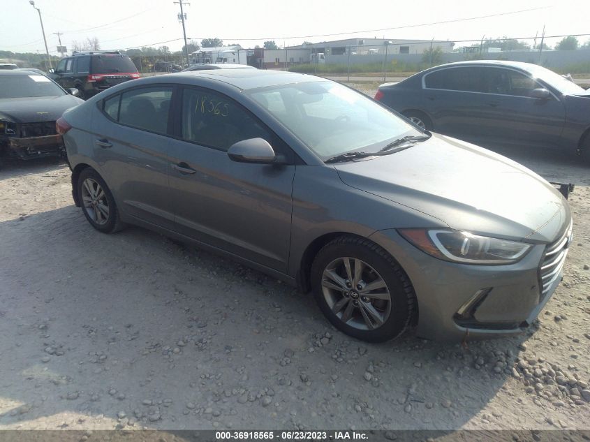 2018 HYUNDAI ELANTRA SEL/VALUE/LIMITED - KMHD84LF2JU494630