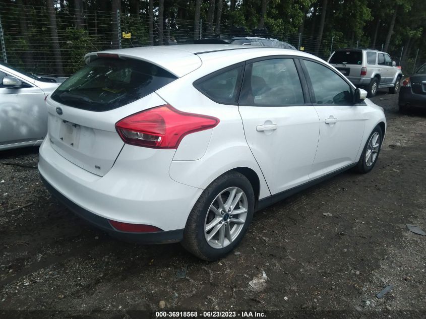 2017 FORD FOCUS SE - 1FADP3K22HL249025