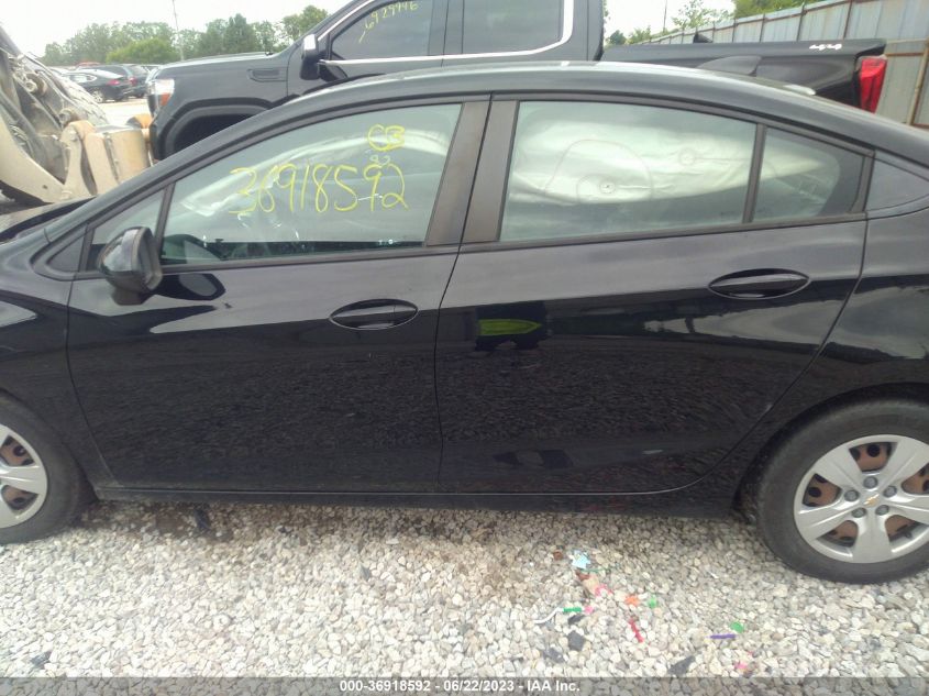 2017 CHEVROLET CRUZE LS - 1G1BC5SM8H7195712