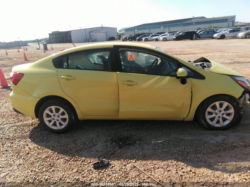 2016 KIA RIO LX - KNADM4A33G6540260