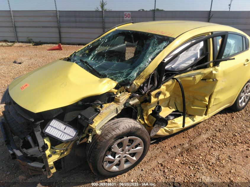 2016 KIA RIO LX - KNADM4A33G6540260