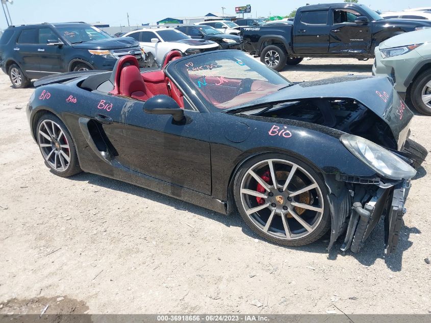 2014 PORSCHE BOXSTER S - WP0CB2A80ES141377