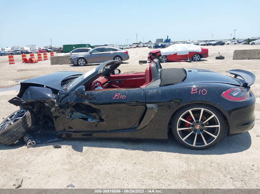 2014 PORSCHE BOXSTER S - WP0CB2A80ES141377