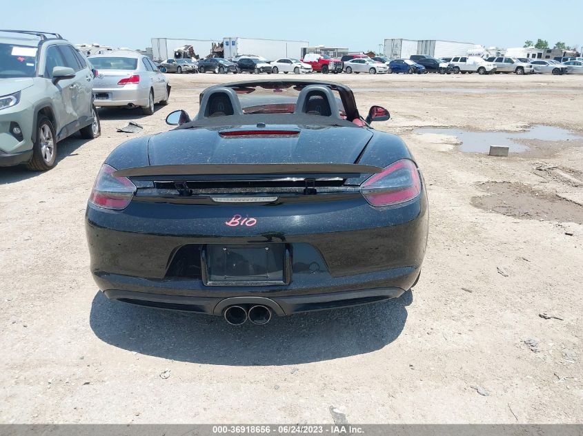 2014 PORSCHE BOXSTER S - WP0CB2A80ES141377