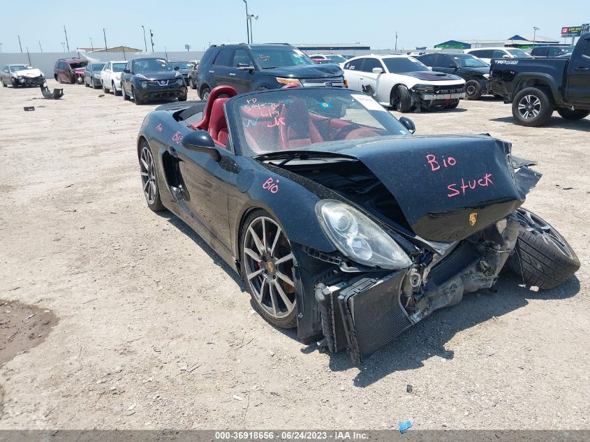 2014 PORSCHE BOXSTER S - WP0CB2A80ES141377