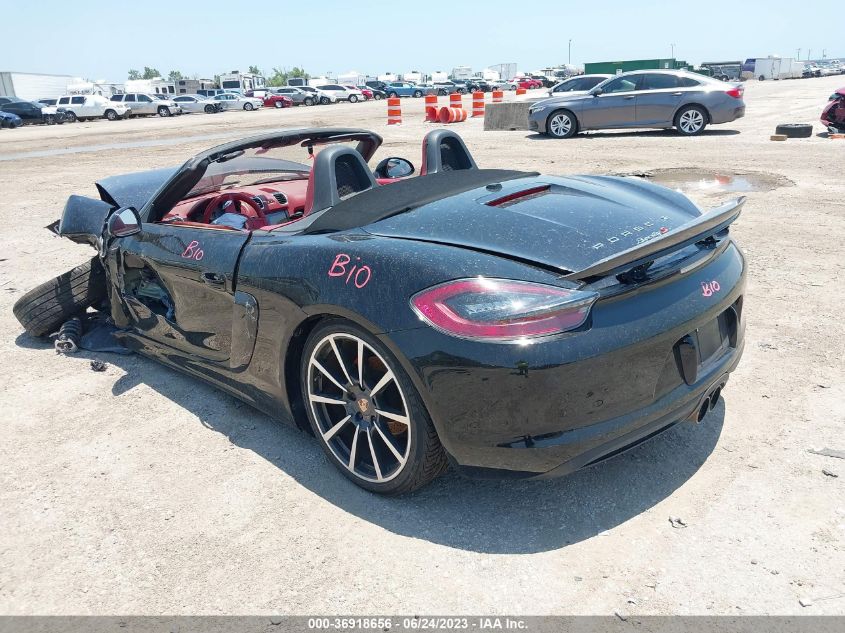 2014 PORSCHE BOXSTER S - WP0CB2A80ES141377