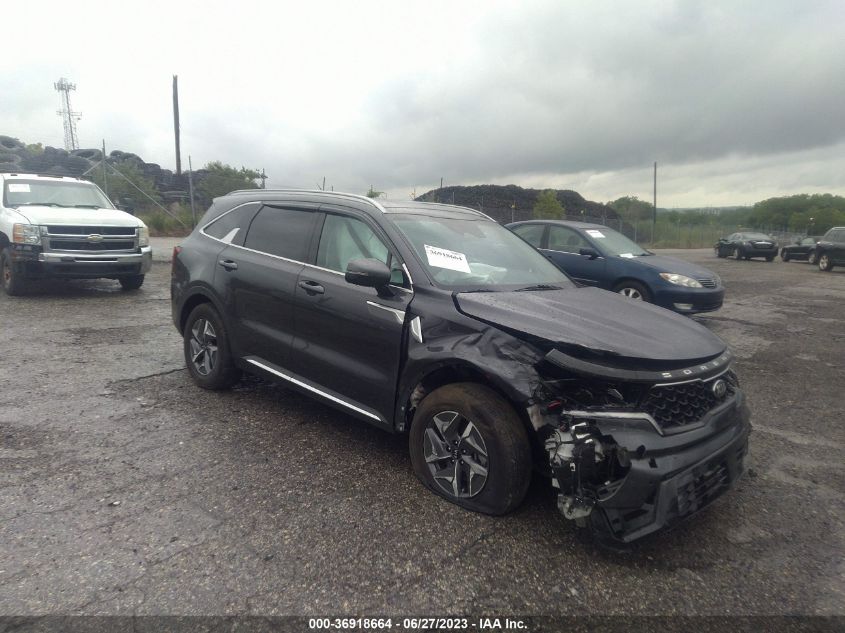 KNDRH4LG6M5045467 KIA SORENTO HYBRID 2021