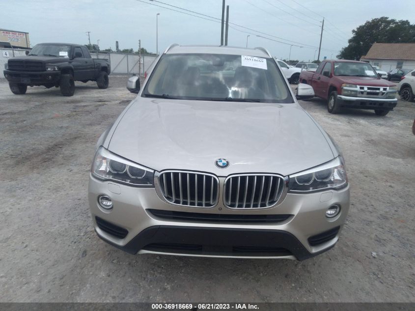 2016 BMW X3 XDRIVE28I - 5UXWX9C52G0D93559