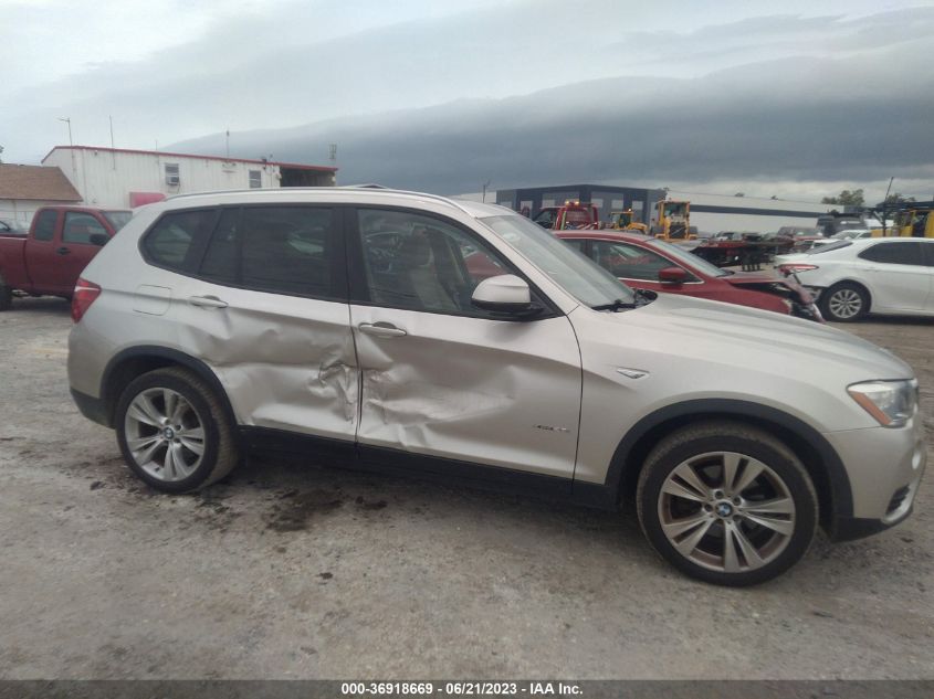 2016 BMW X3 XDRIVE28I - 5UXWX9C52G0D93559