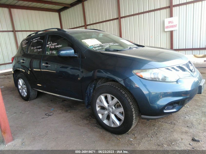 2013 NISSAN MURANO - JNBAZ1MU0DW202275