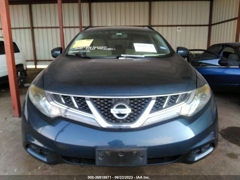 2013 NISSAN MURANO - JNBAZ1MU0DW202275